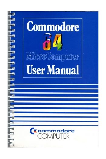 commodore manuals
